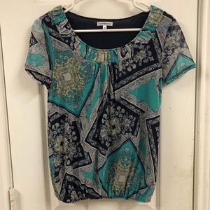 Croft & Barrow Printed Blouse